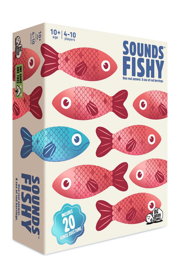 Sounds Fishy: Fake Answers to Wild Trivia Questions Party Game, Age 10+