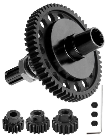 Arrcat 57T 0.8Mod Slipper Gear With 3.175Mm Pinions Gear 15T 16T 17T Rc Gears Upgrades Part For 1/10 Arrma Granite Senton Big Ro