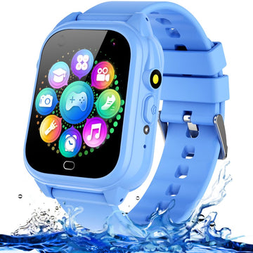 Kids Waterproof Smart Watch For Boys Girls Ages 3-12 Learning Toys Easter Basket Gifts With 26 Games Camera Video 1.44' Touchscreen Music Player Alarm Clock Flashlight Pedometer Toddler Watches ?