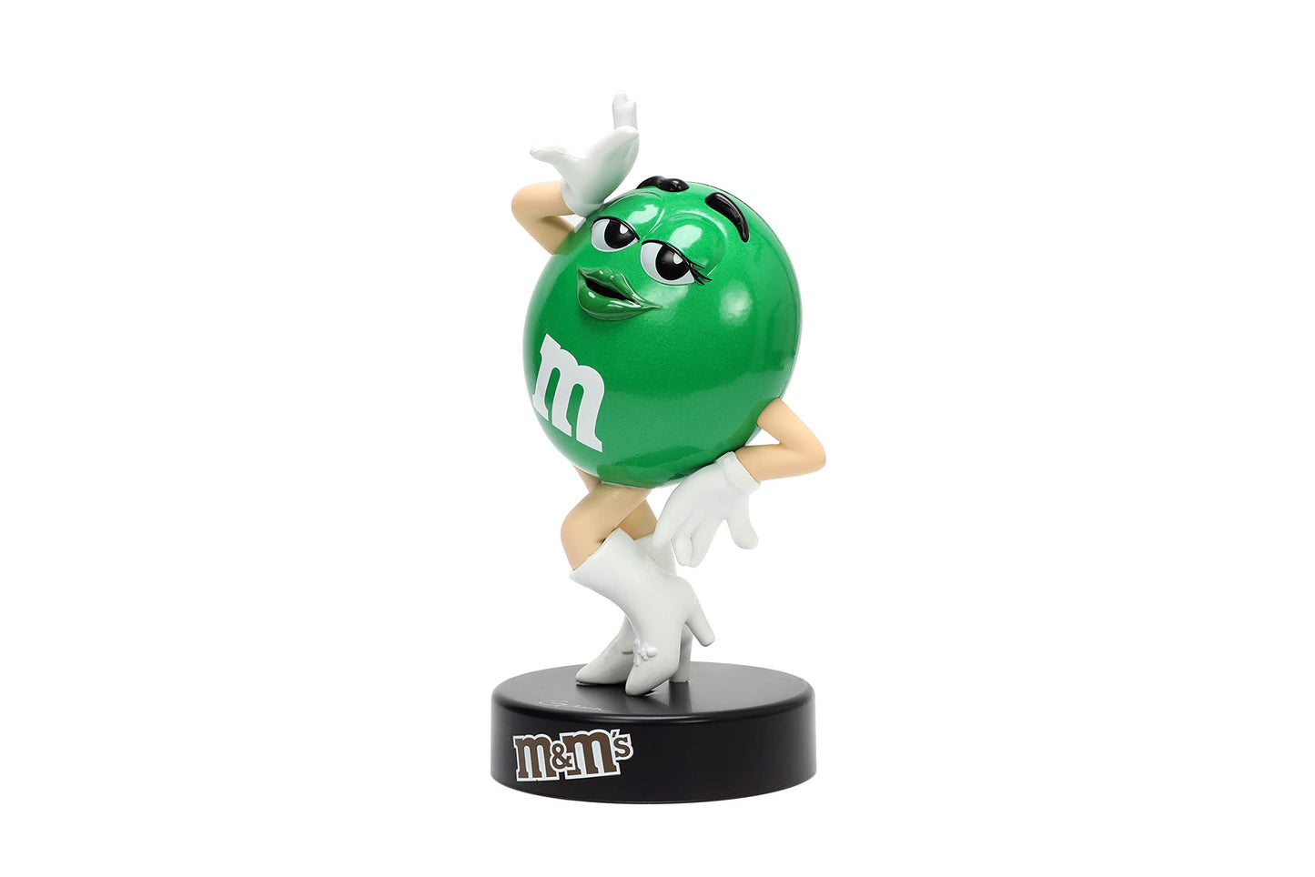 Jada Toys M&M's 4" Green Die-cast Figure, Model 33238, Metal Collectible