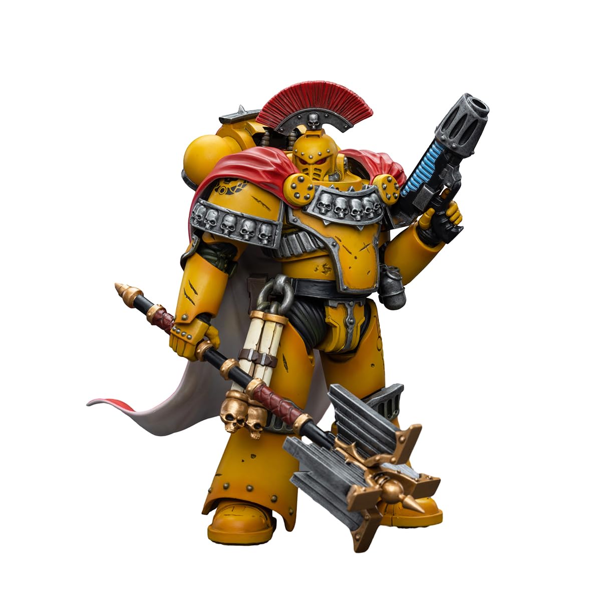 Yizrio Joytoy Warhammer 40K The Horus Heresy 1/18 Imperial Fists Legion Cataphractii Terminator Squad Legion Cataphractii With C