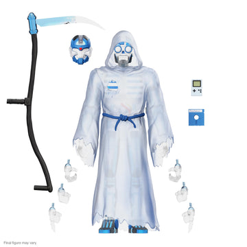 Super7 ULTIMATES! The Worst Robot Reaper (Frozen Death) - 7'' The Worst Action Figure with Accessories Collectibles and Retro To