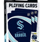 Seattle Kraken Playing Cards