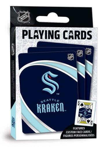 Seattle Kraken Playing Cards