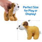 Bulk Plush Puppy Dog Stuffed Dog Animal Toys | Variety Pack Made Of Soft Plush ● Great As A Party Favor, Gift, Or Companion ● Pretend Play For Kids ● 1 Or 2 Dozen Puppy Assortment (12 Pack)