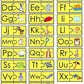Alphabet Puzzle Matching Felt Figures for Flannel Board ABC