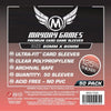 Medium Square Sleeves (80X80Mm) - 50 Premium