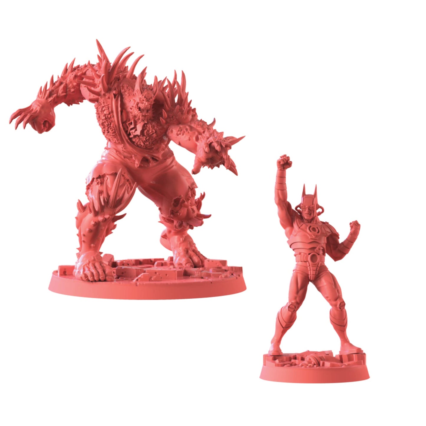 Zombicide Dark Night Metal Pack #4 - Confront Multiversal Horrors With The Justice League! Cooperative Strategy Board Game, Ages