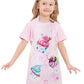 Wernnsai Toddler Girls Aprons - Cupcake Kids Aprons For Girls Toddler Paint Art Smock Waterproof Cooking Baking Painting Gardening Artist Chef Apron For Kids Age 6-10 Years