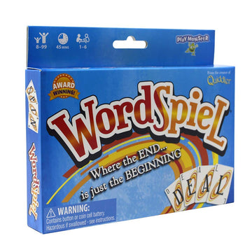 Set Wordspiel - Card Game - Make A Word Using Part Of The Word Before - Family Fun Game Night - For Ages 8+