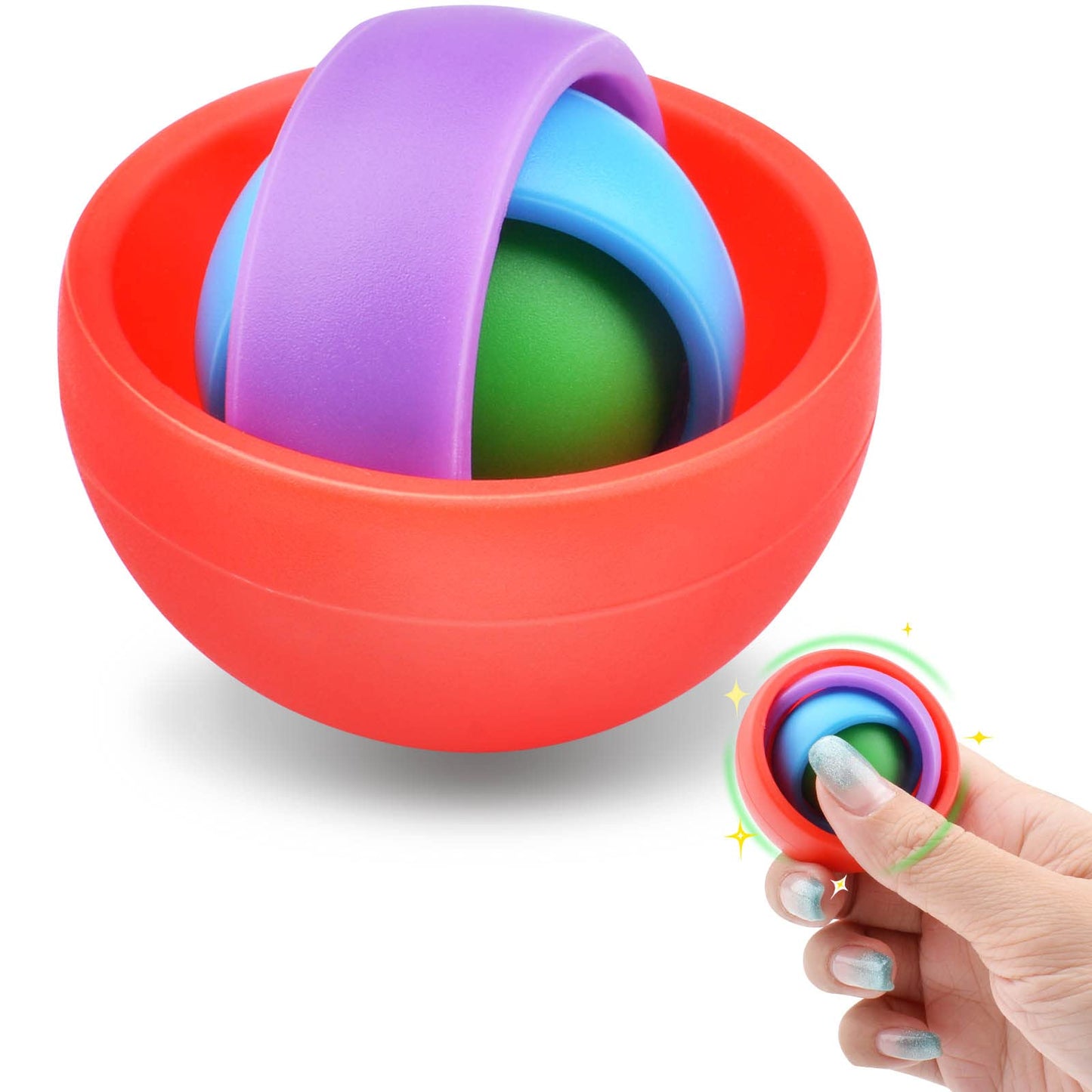 Yrissmiss Fidget Toys For Adults, Fidget Stocking Stuffers For Adults, Gifts For Boys Girls Teens Kids Christmas New Year, Adhd 