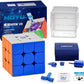 Hawkister Moyu Wrm V9 Maglev 3X3 Stickerless Speed Cube, Moyu Weilong Wr M V9 Magnetic & Maglev Professional Flagship 3X3X3 Cube