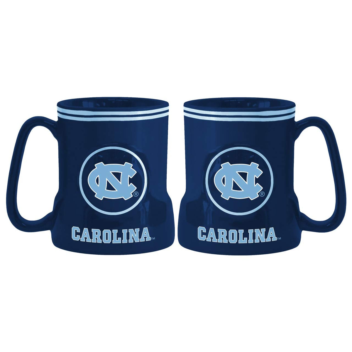 Boelter Brands NCAA North Carolina Tar Heels 511637 Coffee Mug, Team Color, 18 oz