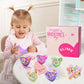 Umeelr 28 Pack Butter Slime Kit, Diy Stress Relief Slimes Pre Filled Easter Egg Surprise Toys For Basket Stuffers Party Favor Goodie Bag