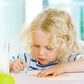 12 Pcs Sidewalk Chalk Set For Kids, 12 Colors Dust-Free Washable Outdoor Toddler Chalk With Holder For Blackboard Drawing Writin