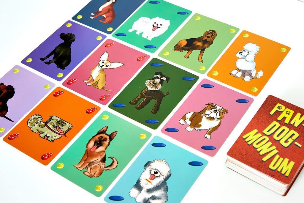 Pandogmonium: A Frantically Fast-Paced Family Card Game - Party Games - Card Games For Adults, Teens, Kids, Dog-Lovers