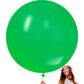 Partywoo Green Large Balloons, 4 Pcs 36 Inch Balloons, Clover Green Big Balloons, Malachite Green Giant Balloons, Jumbo Balloons For Birthday Party Decorations, Baby Shower Decorations, Green-Y24