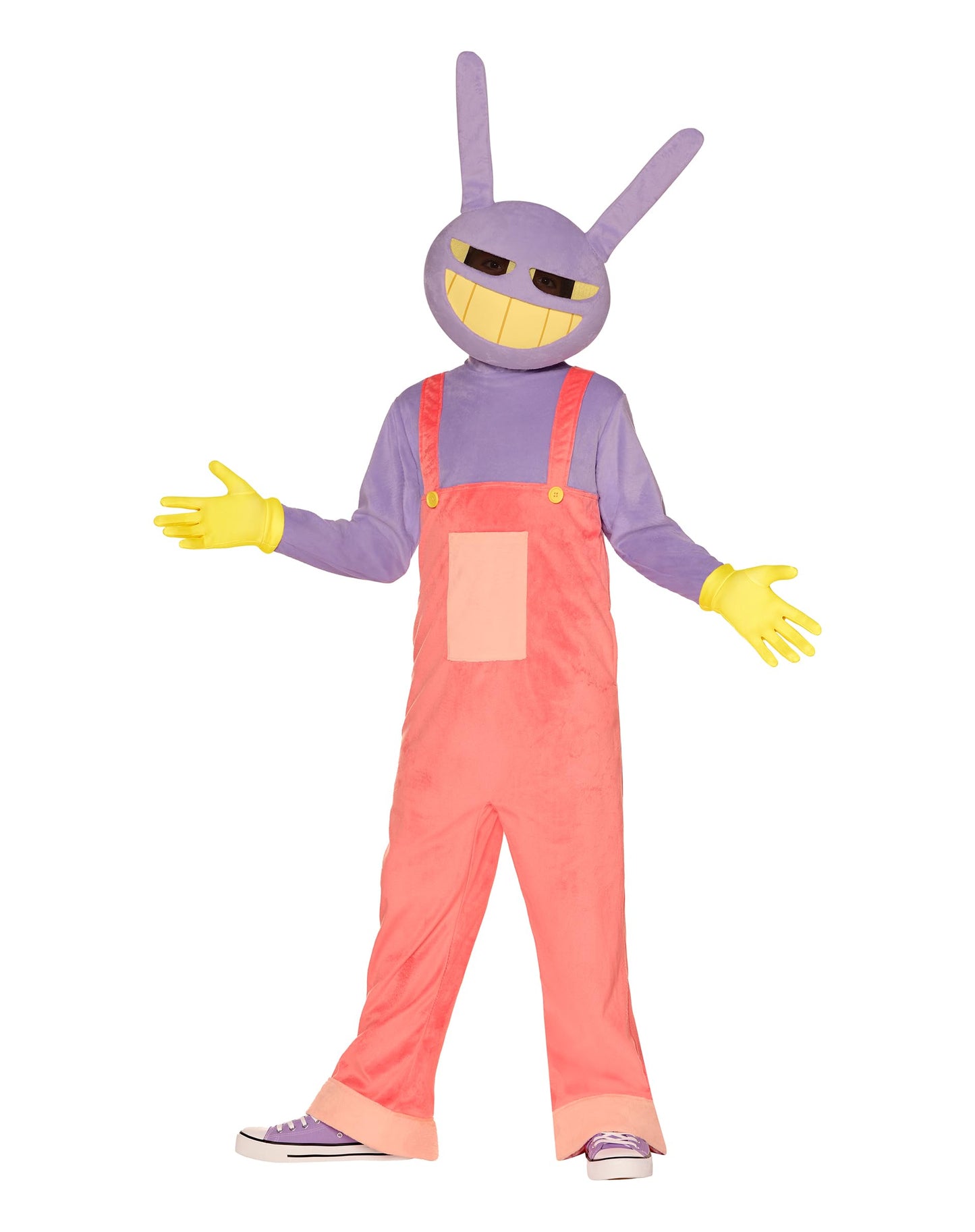 Spirit Halloween The Amazing Digital Circus Kids Jax Costume | Officially Licensed | Complete With Accessories- Sm