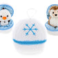 Plushland Snowball Stuffed Zip Up Animal Cute Plush Animals Assortment Soft Toy For Girlfriend, Family Members And Friends (New