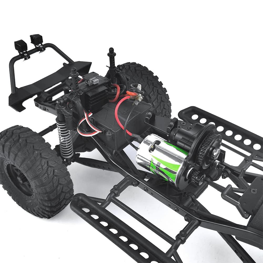 Benedict Harry Aluminum 2 Speed Reverse Transmission Gearbox for 1/10 RC Crawler Car Axial SCX10 90048 Wraith Upgrade Parts