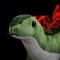 Zhongxin Made Simulation Stegosaurus Dinosaur Stuffed Plush Toy - 16Inch Green Dinosaur Tyrannosaurus Plushie, Figurines Stuffed Toys Soft, Gifts Collectible For Kids