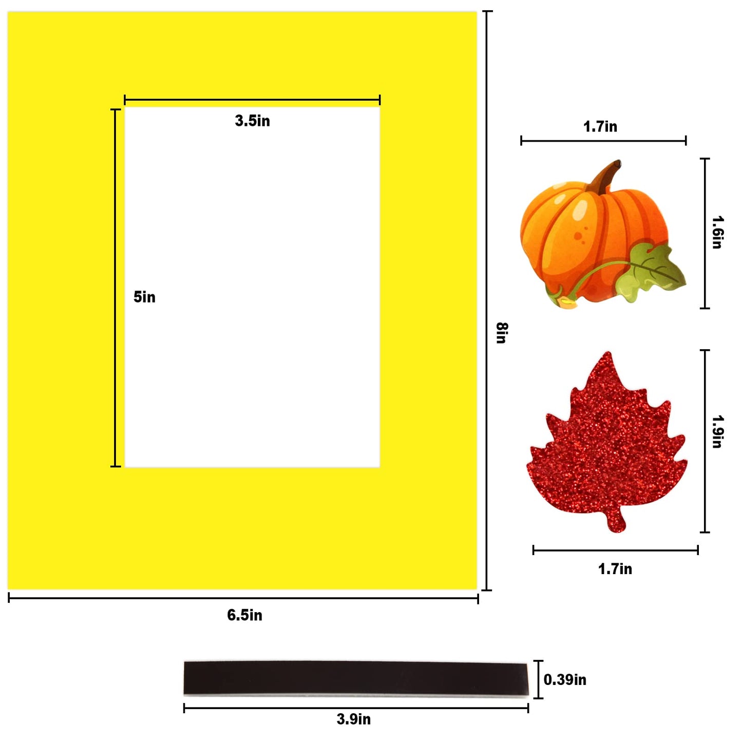 Fall Crafts for Kids Autumn Picture Frame Craft Kits Foam Crafts for Thanksgiving Toddlers Seasonal Decorations 12 Sets