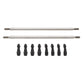 MEUS RACING 1/10 Links Steel Chassis Links Kit for Traxxas TRX4 Axial SCX10 Tamiya CCO1 Redcat Gen8 1/10 RC Crawler (125mm)