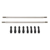 MEUS RACING 1/10 Links Steel Chassis Links Kit for Traxxas TRX4 Axial SCX10 Tamiya CCO1 Redcat Gen8 1/10 RC Crawler (125mm)
