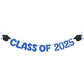 Fulmoon Congrats Grad Class of 2025 Banner Graduation Party Decor Class of 2025 Sign for College High School Graduation Party(Na