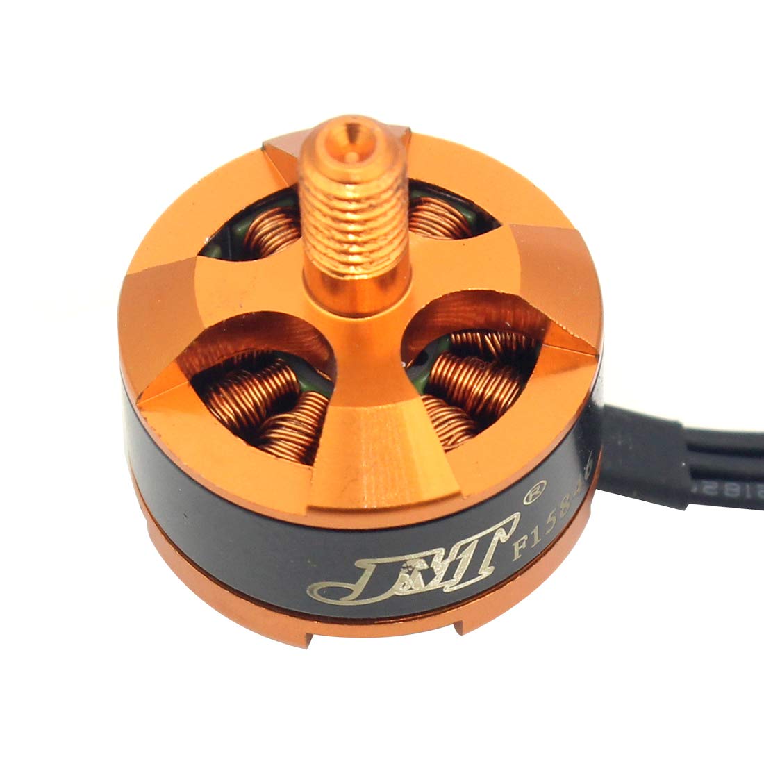 JMT Mini Multi-Rotor 1806 2400KV CW CCW Brushless Motor for DIY 2-3S 250 Mini Drone FPV CC3D 260 330 RC Quadcopter (CCW Black)