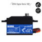 INJORA INJS022 22KG Low Profile Digital Servo and 25T Servo Arm for 1/10 RC Car Robot Model Upgrade