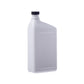 Consolidated Plastics 40622 Rectangular Oil Bottle Hdpe, 32 Oz., White, 12 Piece