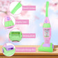 Kids Vacuum Cleaner Toy For Toddler, Pink Toy Vacuum Cleaner With Light & Realistic Sounds, Pretend Role Play Household House Ke