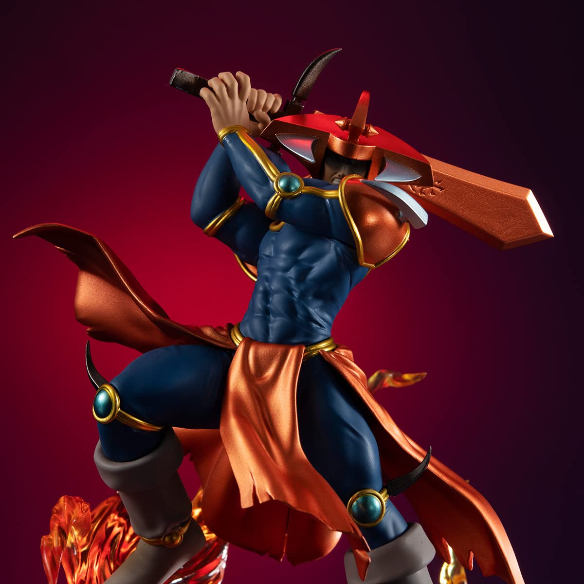 Megahouse - Yu-Gi-Oh! - Flame decorative replica bladesman  Monsters Chronicle Collectible Figure