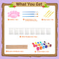 Col-Pary Magic Wand Making Kit,DIY Art Craft Set for Student Kids Gift,School Activities,Wizard Cosplay Masquerade,Halloween Sup