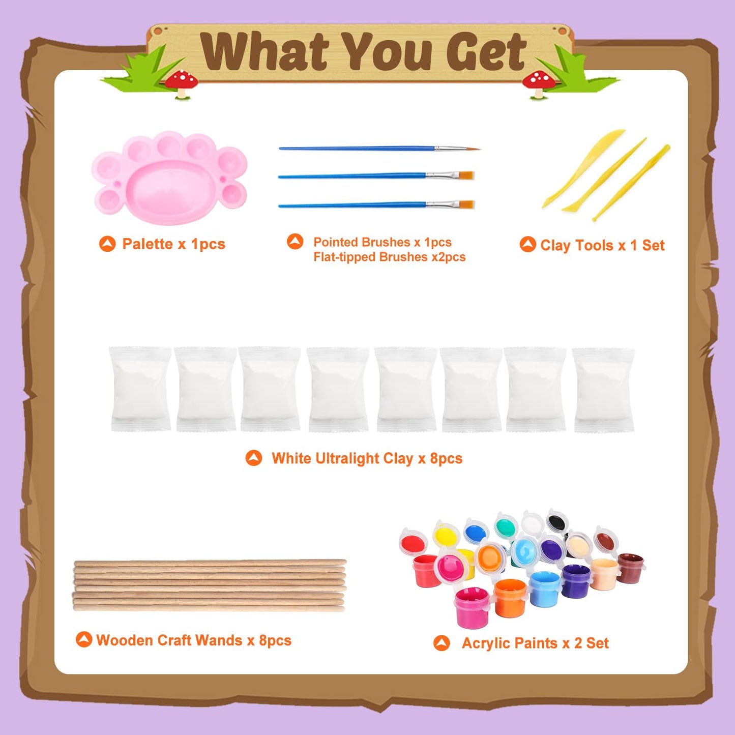 Col-Pary Magic Wand Making Kit,DIY Art Craft Set for Student Kids Gift,School Activities,Wizard Cosplay Masquerade,Halloween Sup