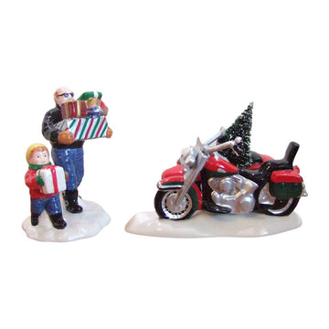 Dept 56 Snow Village A Harley-Davidson Holiday Figurine