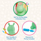 Battat – Inflatable Bouncer – Air Pump Included – Bouncy Animal – Soft & Safe – 18 Months + – Hoppin' Dino