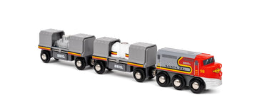 BRIO World - 36089 Trains of The World Santa Fe Train | Wooden Toy Train for Kids Aged 3 Years Up