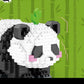Qisihouting Mini Panda Building Blocks- 504Pcs, Mini Panda Building Toy, Panda Building Set For Adults, Micro Blocks Set For 11+