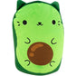 Cats Vs Pickles - Jumbo - Avocato - 8'' Super Soft And Squishy Bean-Filled Weighted Stuffed Animals - Great For Kids, Boys, & Gi