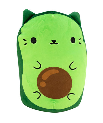 Cats Vs Pickles - Jumbo - Avocato - 8'' Super Soft And Squishy Bean-Filled Weighted Stuffed Animals - Great For Kids, Boys, & Gi