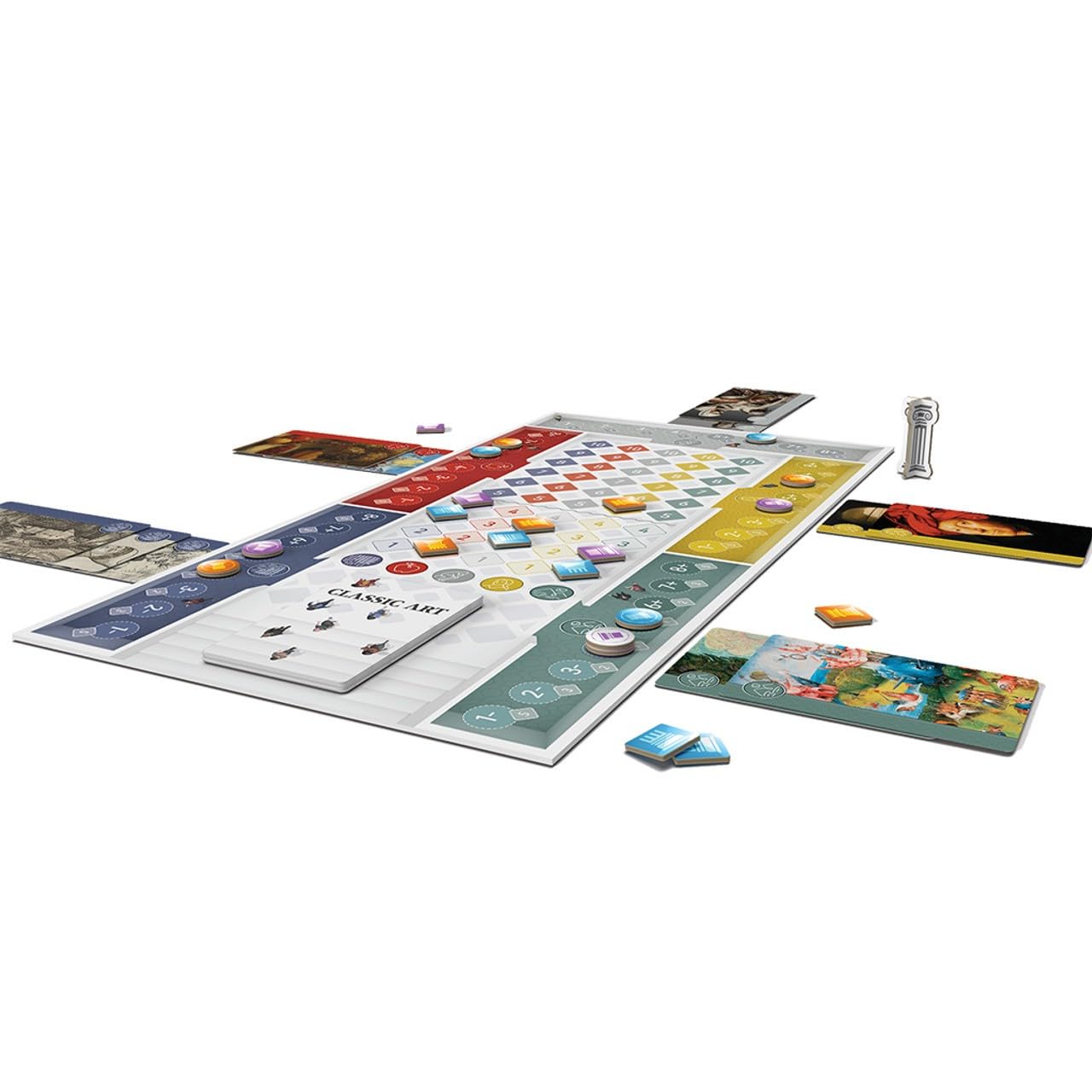 Cmon Classic Art Board Game | Art Collection Strategy Game | A Competitive Game Of Prediction | Great For Game Night With Adults