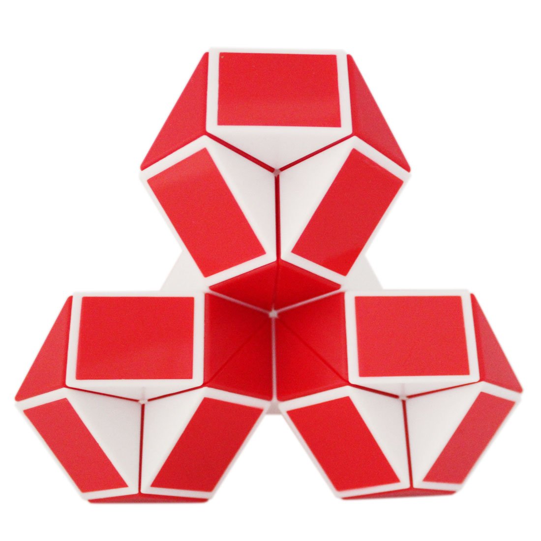 Mipartebo Magic Snake Cube Twist Puzzle 24 Wedges Large Size Twist Fidget Snake Toys Gift Party Favors Game Goodie Bag Fillers F