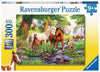 Ravensburger 12904 Horses by The Stream 300 Piece Puzzle for Kids - Every Piece is Unique, Pieces Fit Together Perfectly