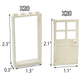 40Pcs Doors And Frame Building Block Toys Moc Creative House Brick Accessories Compatible With Classic Bricks Building Toy For K