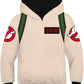 Toddler Kids Halloween Hoodie Cosplay Costume Ghoul Hunter Printed Sweatshirt Jacket,Hood,Small