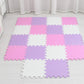 Meiqicool Kid'S Puzzle Exercise Play Mat With Eva Foam Interlocking Tiles 010311