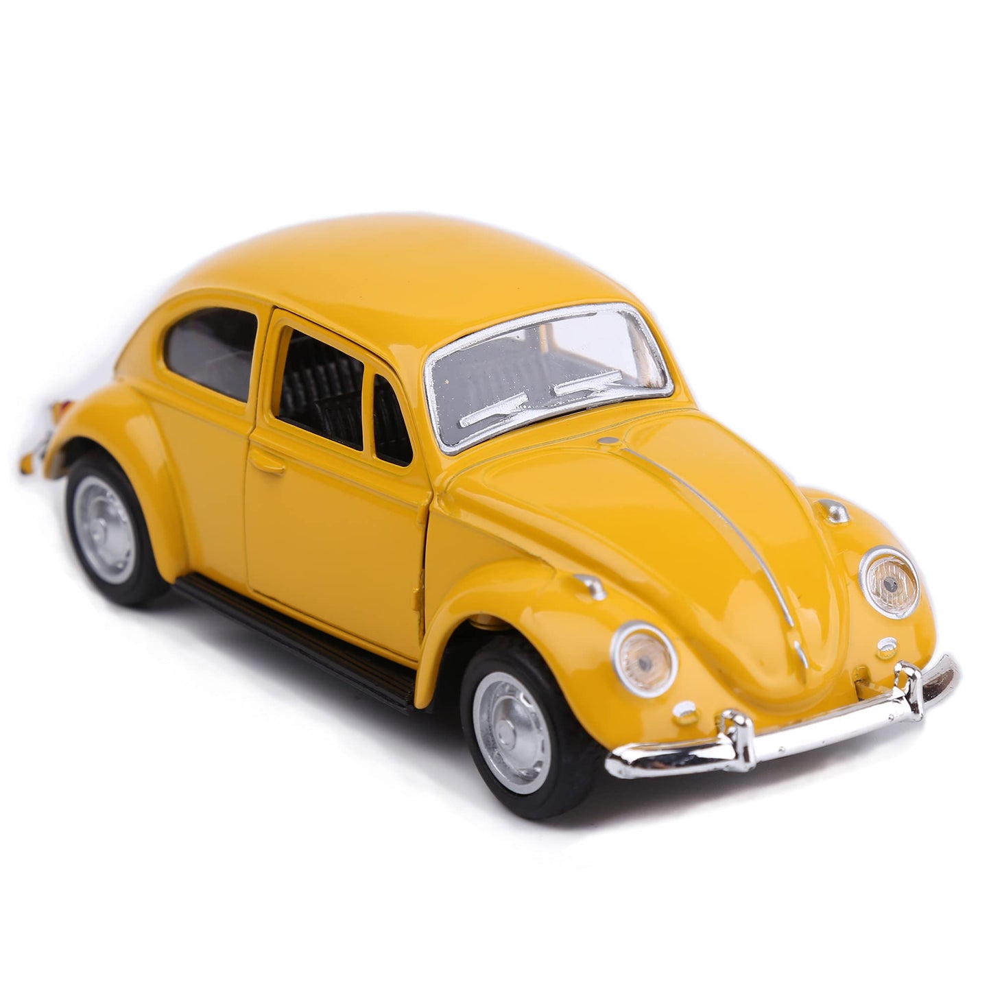 Berry President Classic 1967 Volkswagen Vw Classic Beetle Bug Vintage 1/32 Scale Diecast Metal Pull Back Car Model Toy for Gift/