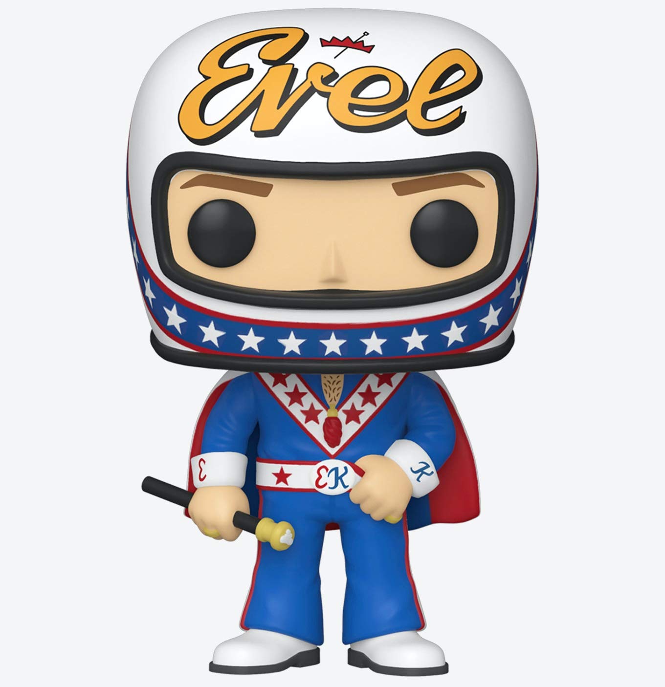 Funko Pop! Knievel Chase Figure - Evel In Blue Uniform And Helmet